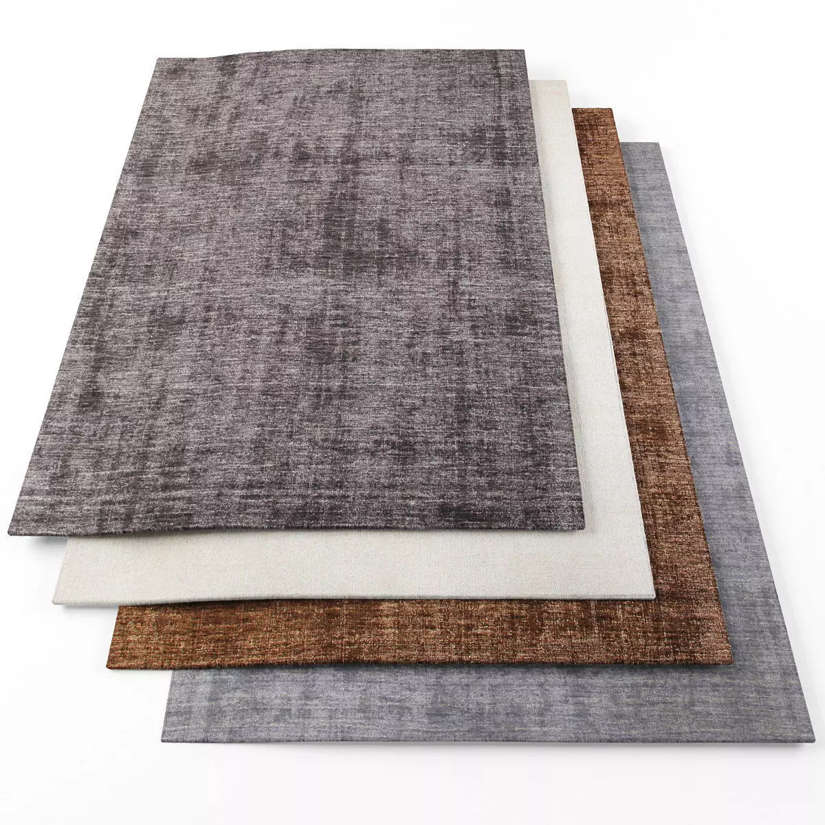 Rugs-882 three rugs Low-poly 3D model_0