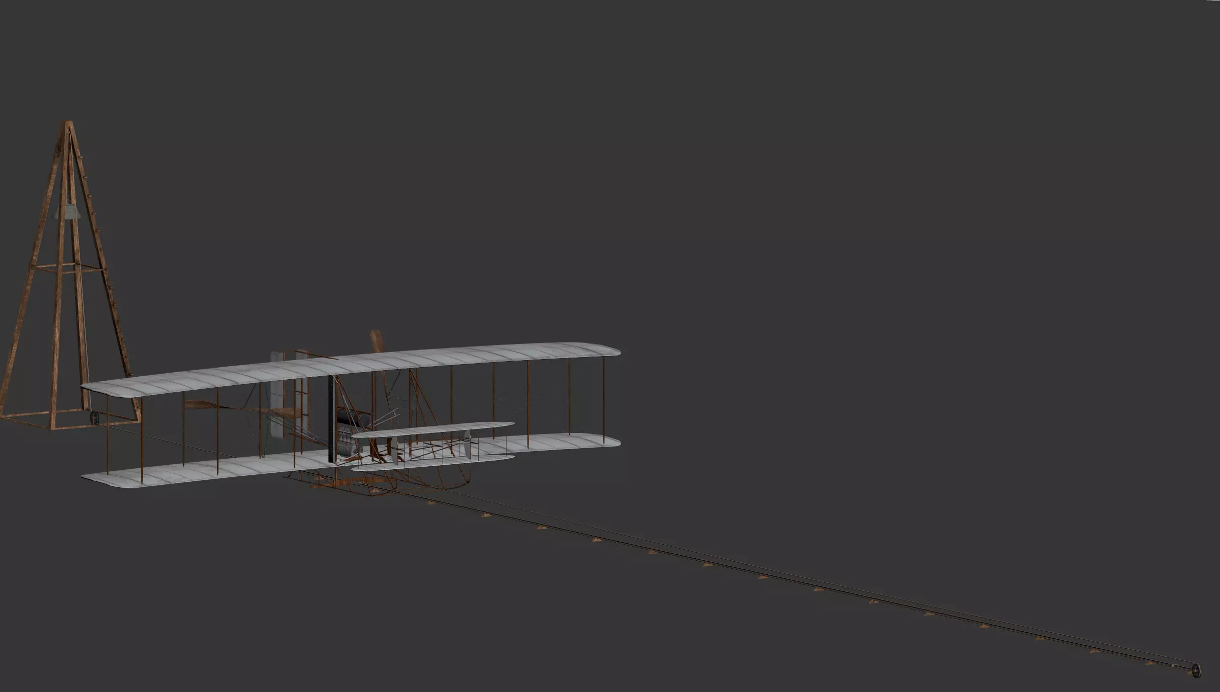 Flyer - Wright 3D model_0