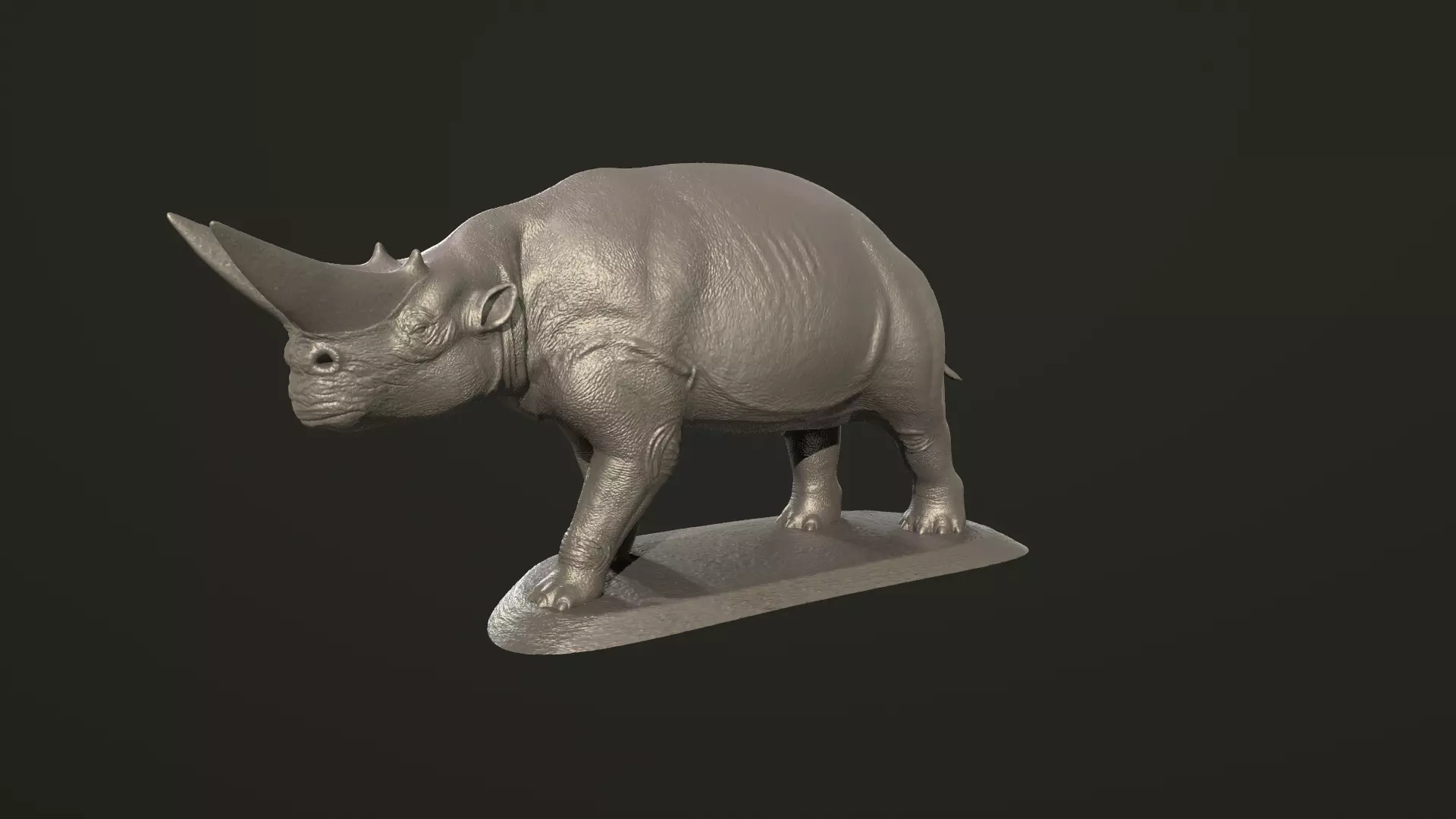 Arsinoitherium zitteli 3D print model