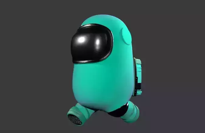 Among Us - Character Rigged 3D model