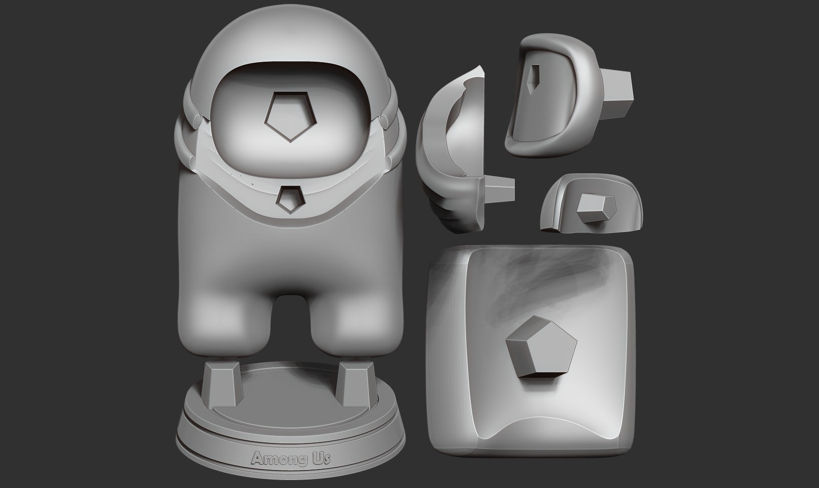 Among us 3D print model_2