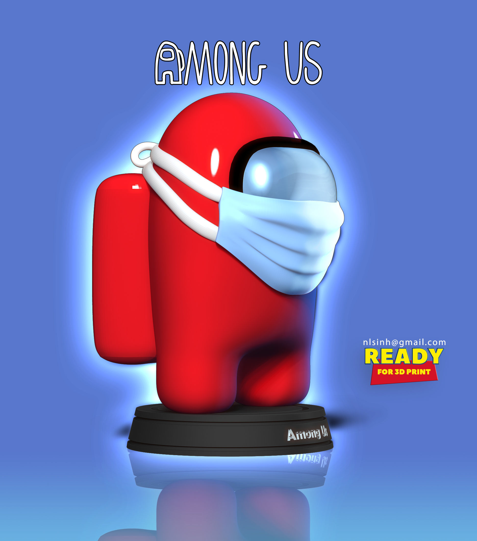 Among us 3D print model_6