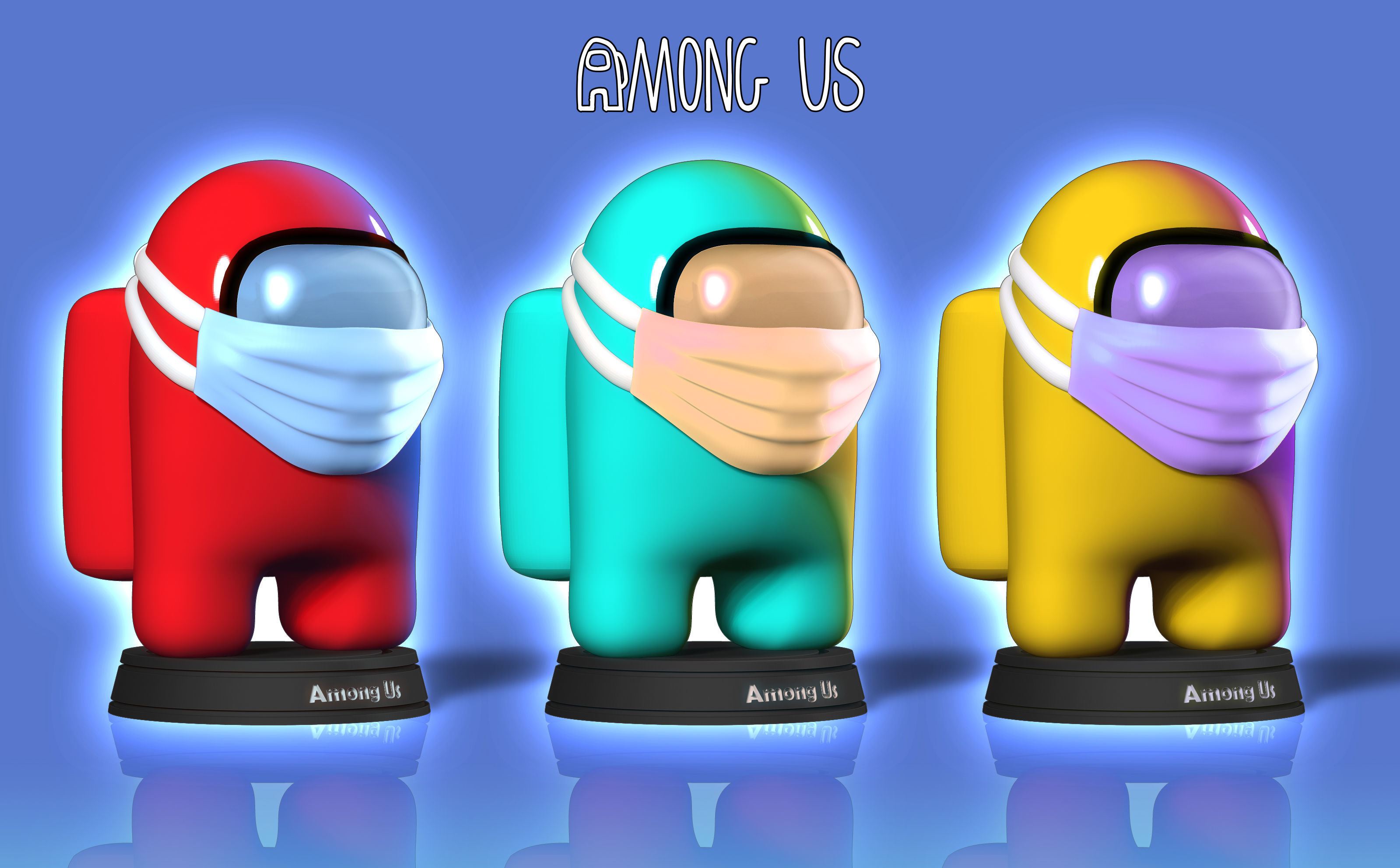 Among us 3D print model_4