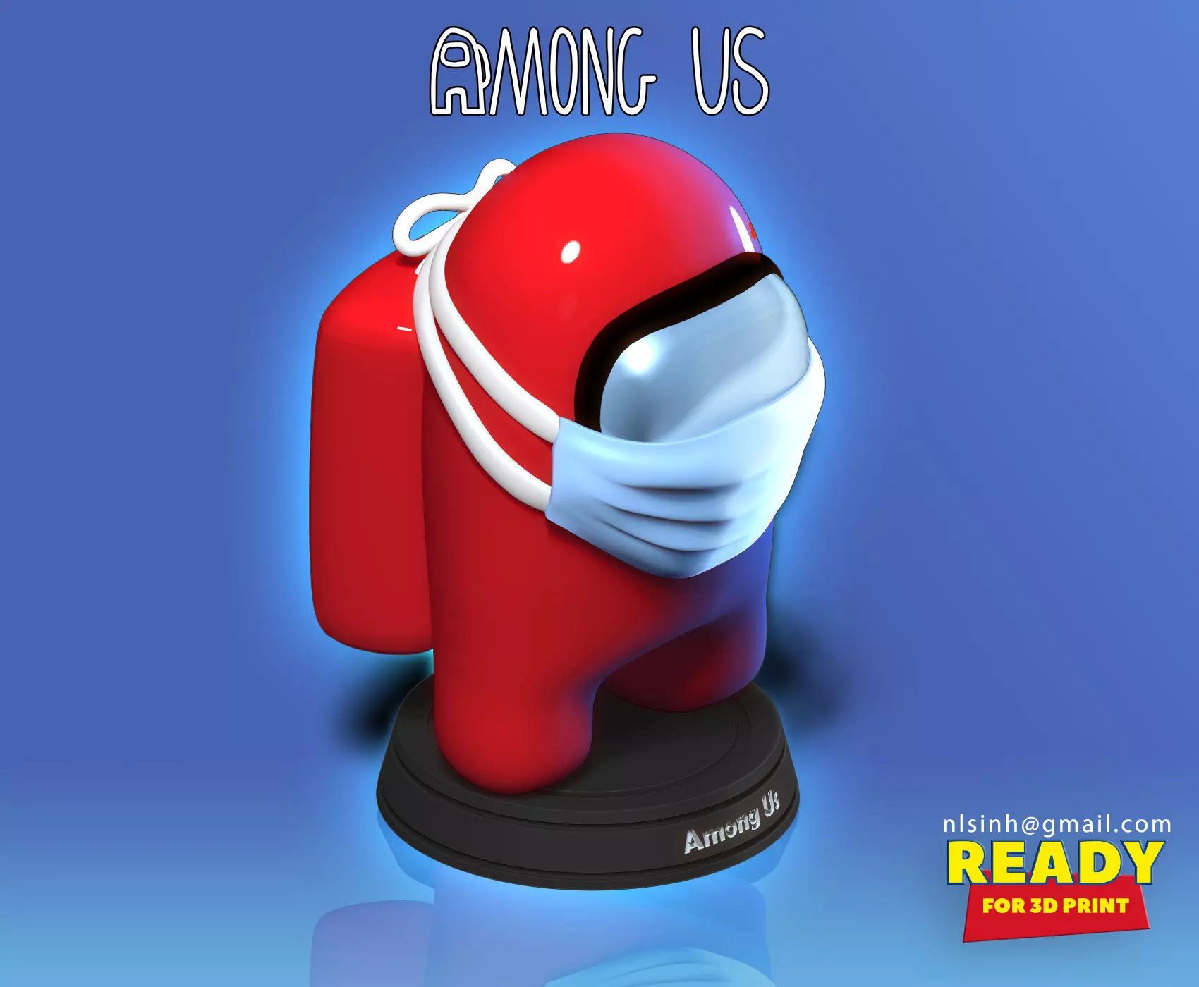 Among us 3D print model_0