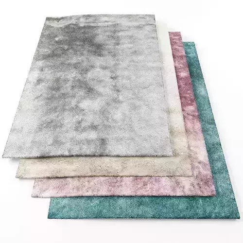 Rugs-891 four different colored rugs