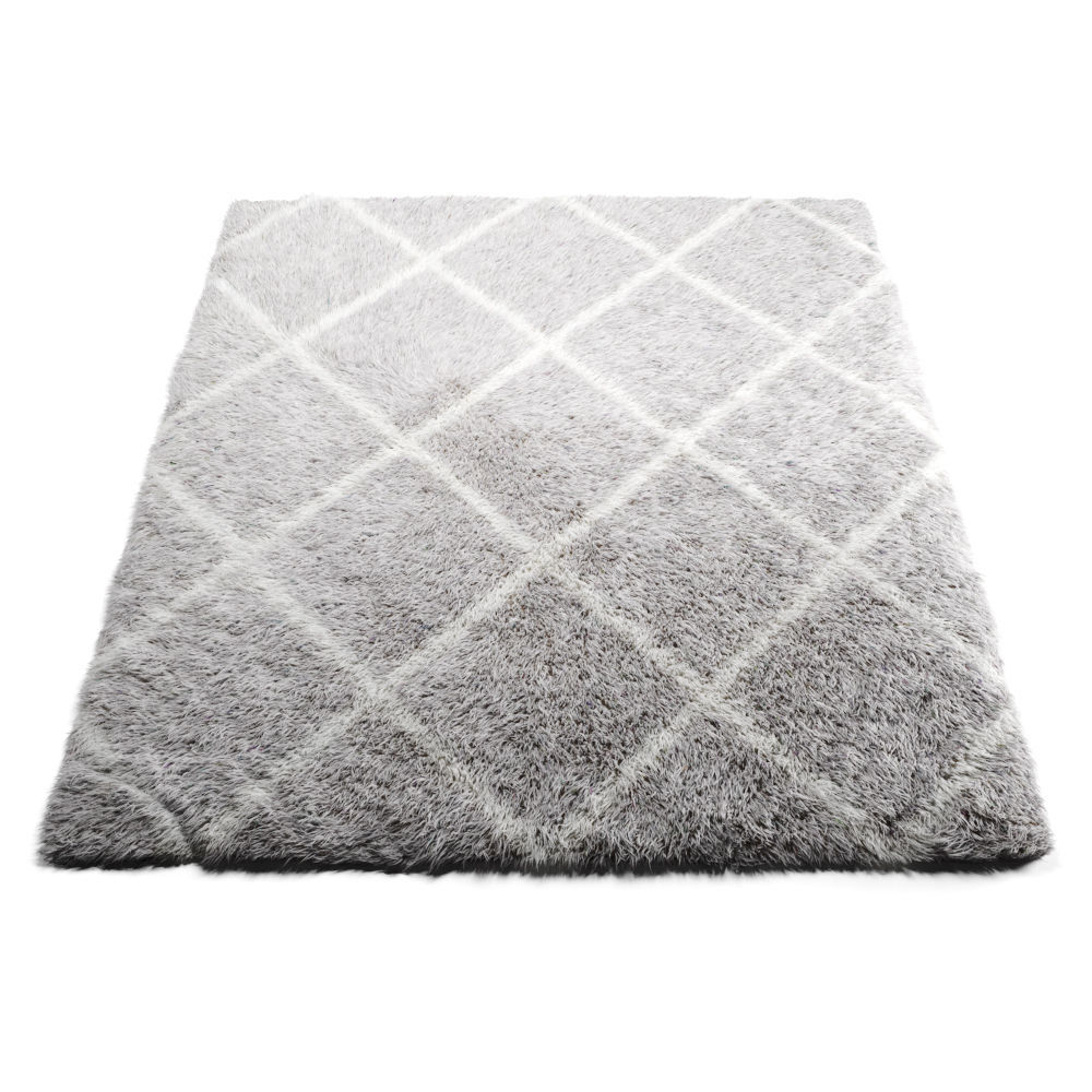 Rug Shaggy 200-150 3D model_2