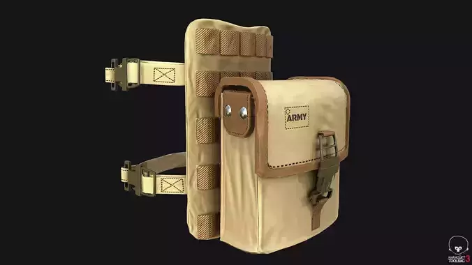 Military Tactical Drop Leg Bag PBR