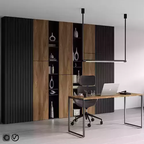 work place 05 3D model