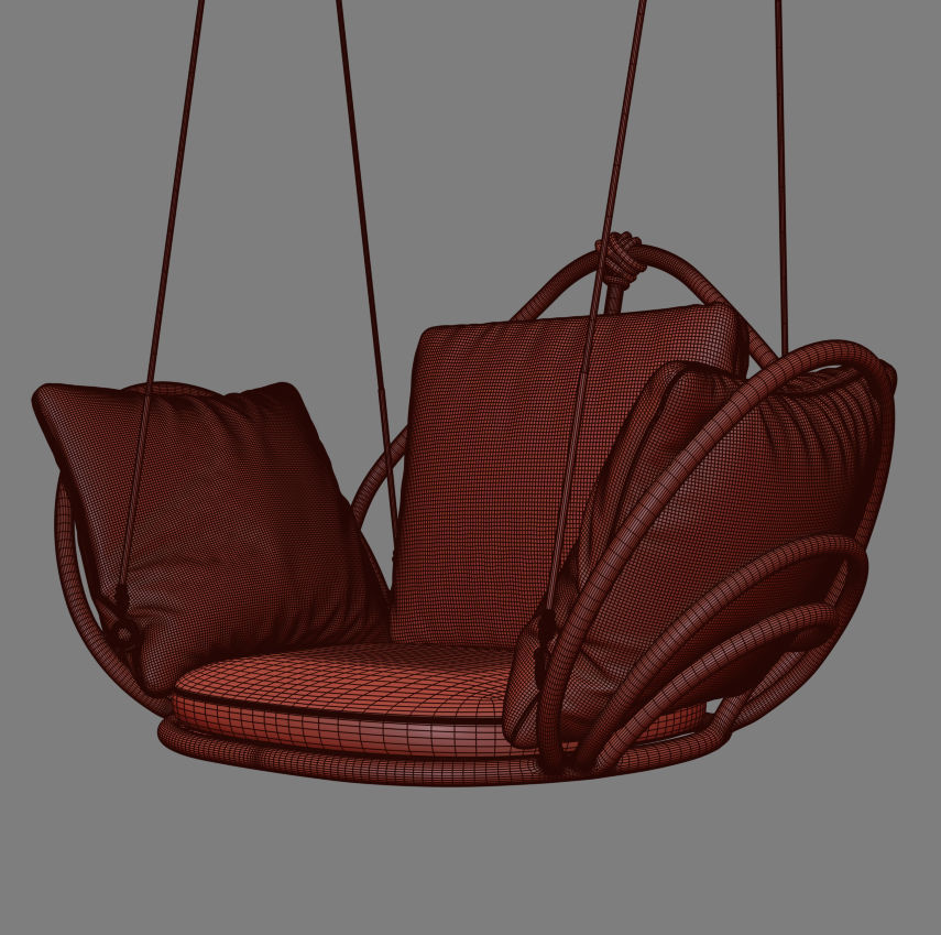 Hanging Chair  3D model_4
