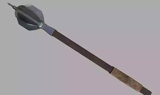 MamlukeMace sword with wooden handle