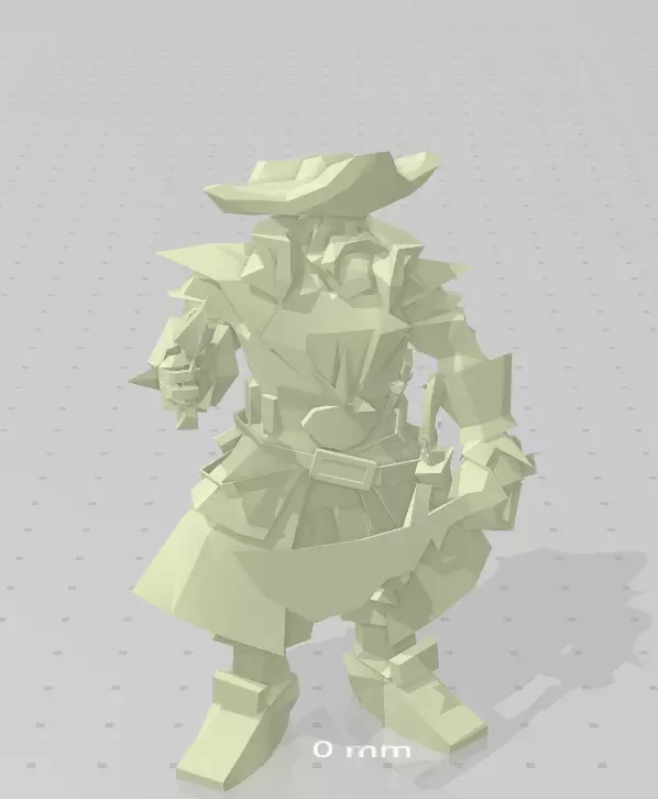 Gangplank Figure 3D print model