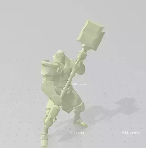 Jayce Figure 3D print model