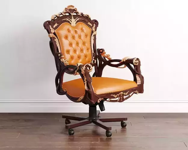 Yah Klasik Makam Odasi Desk Chair