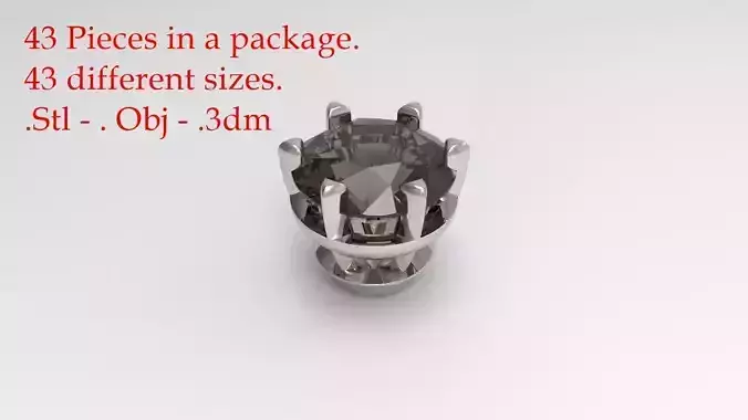 Jewelry Prong Head Set Package 037