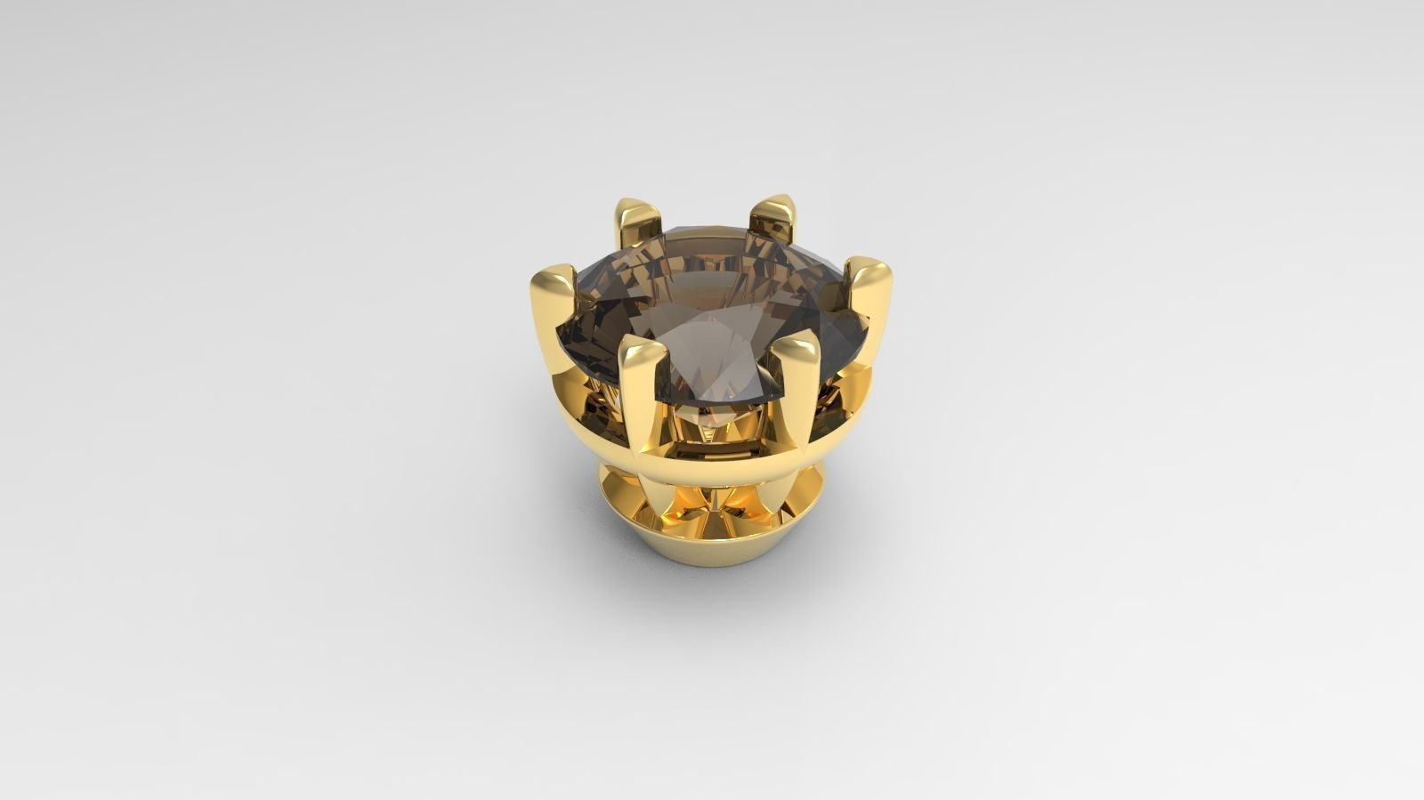 Jewelry Prong Head Set Package 037 3D print model_2