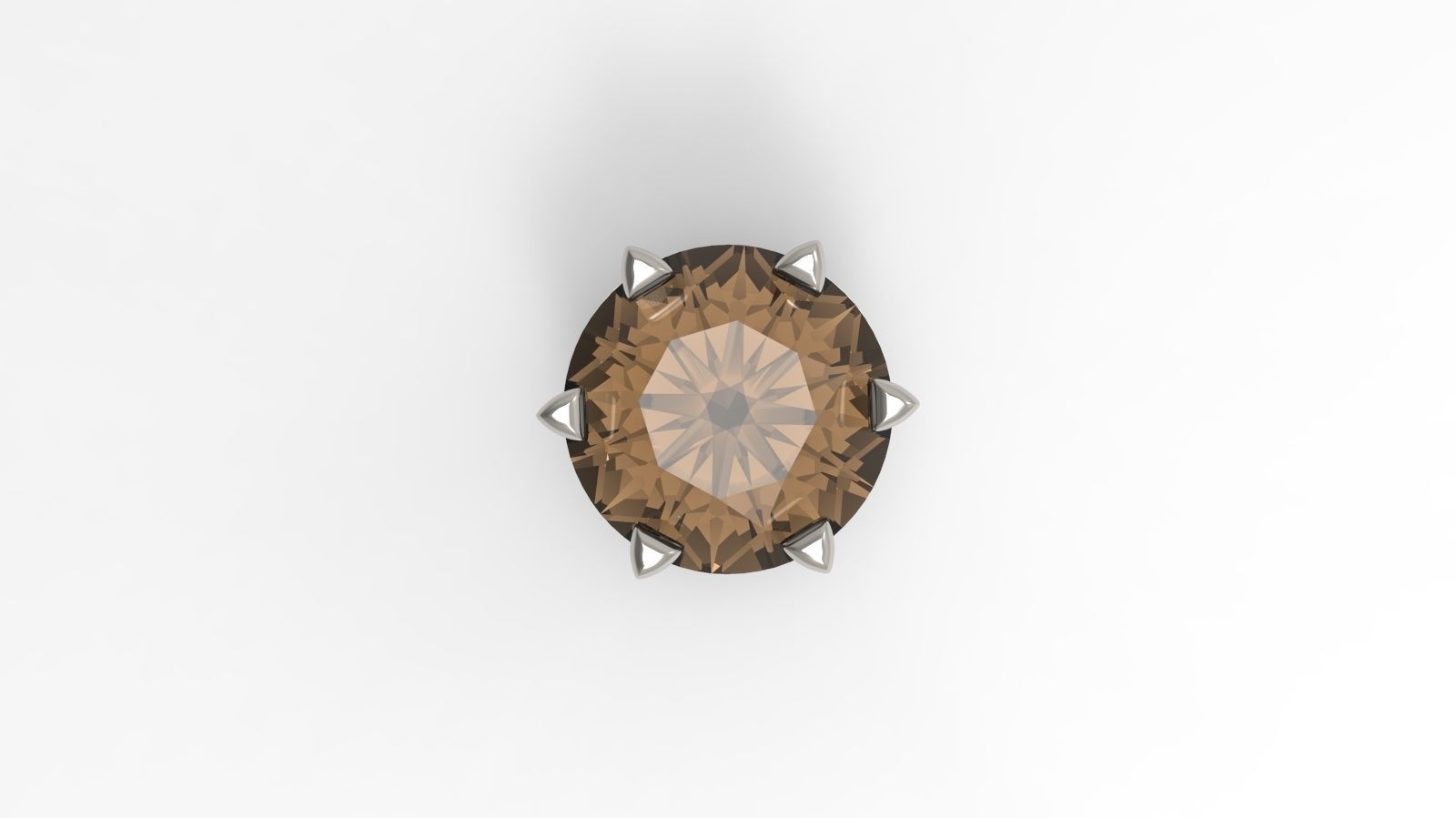 Jewelry Prong Head Set Package 037 3D print model_3