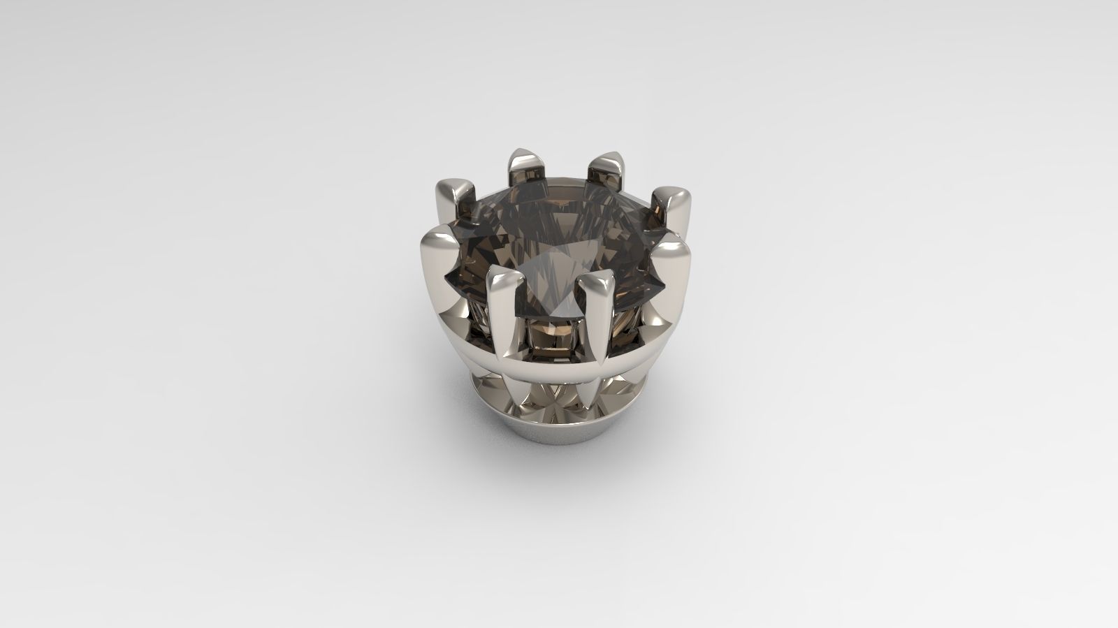 Jewelry Prong Head Set Package 038 3D print model_1