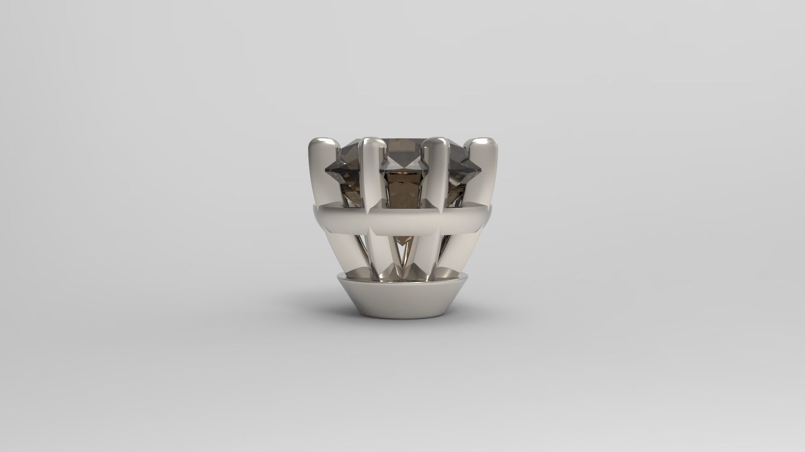 Jewelry Prong Head Set Package 038 3D print model_4