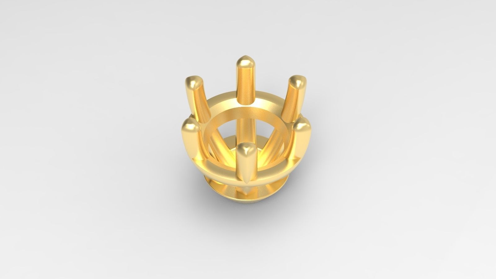 Jewelry Prong Head Set Package 040 3D print model_5