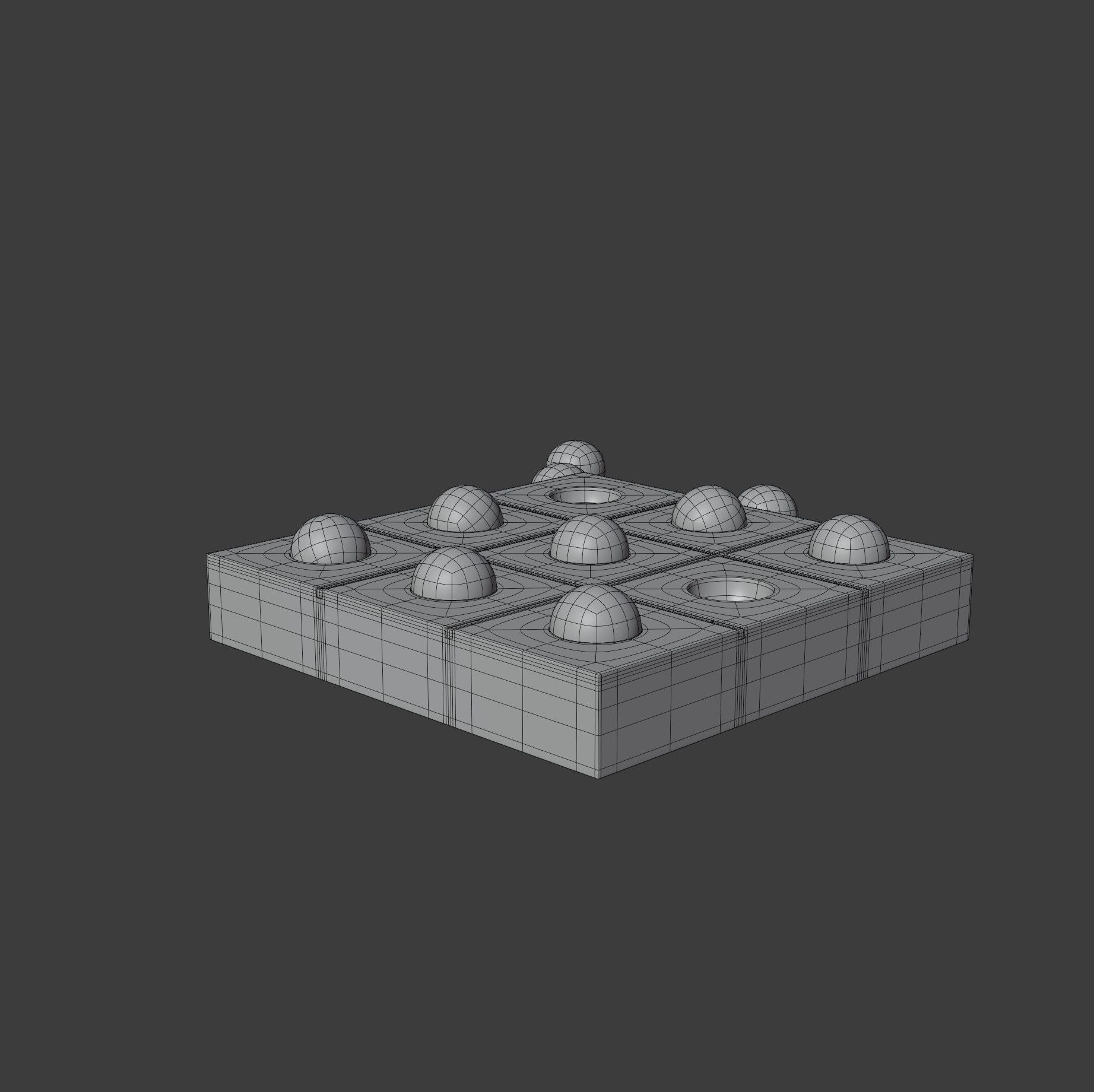 Tic Tac Toe Set 3D model_18