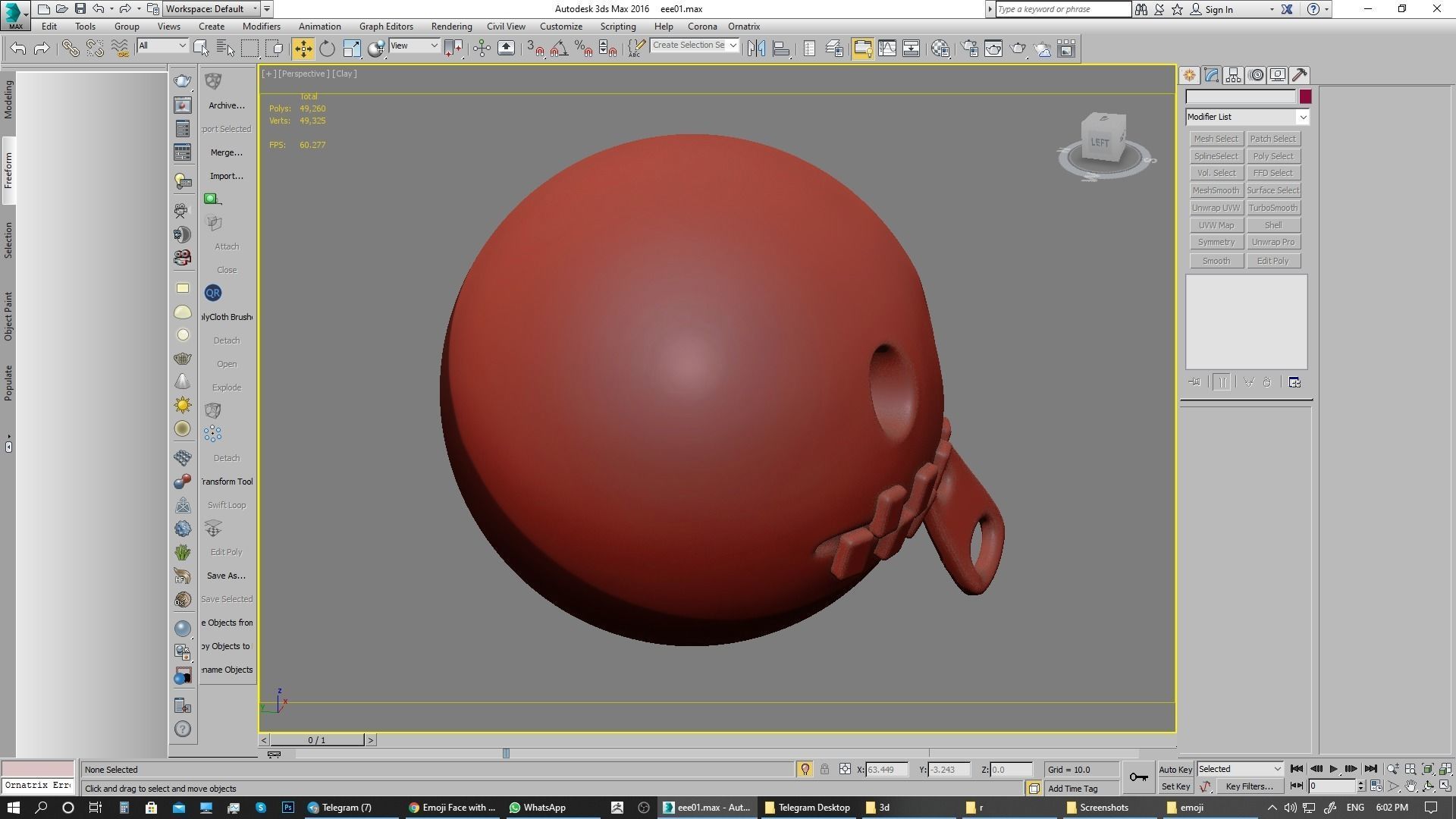 Emoji Zipper-Mouth Face 3D model_16