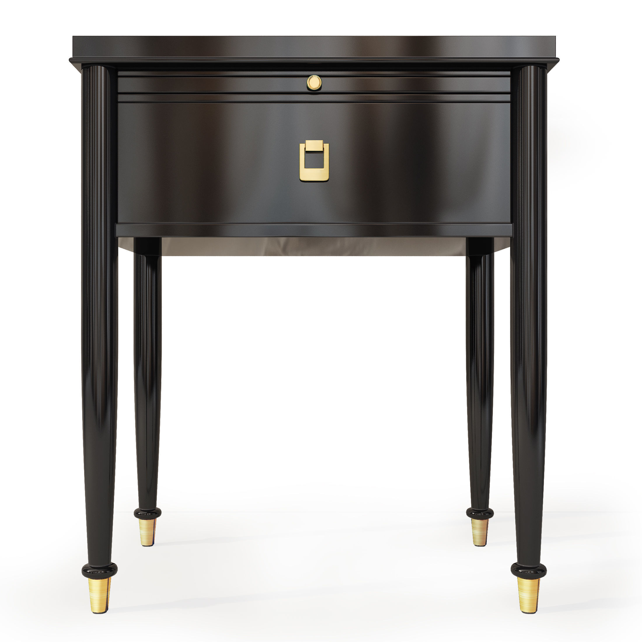 Dresser nightstand Lacourte by Williams Sonoma 3D model_4
