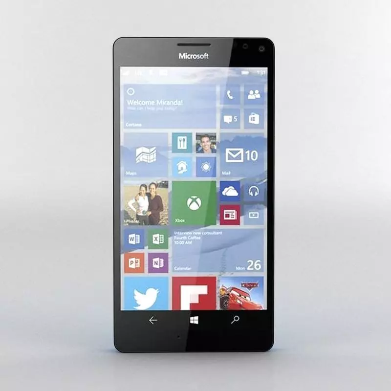 Microsoft Lumia 950 XL 3D model