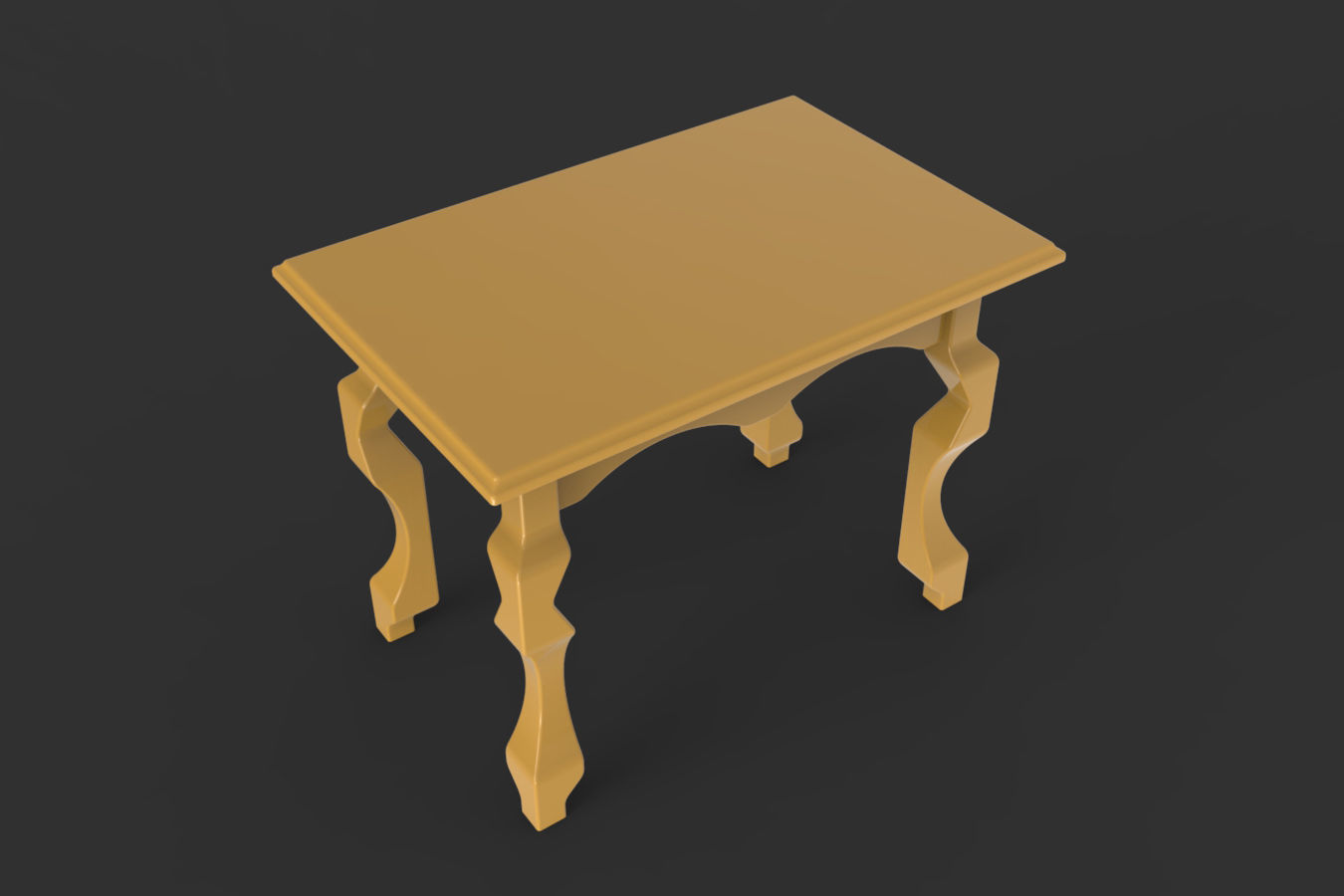 5 Shape Coffee Table 3D model_5