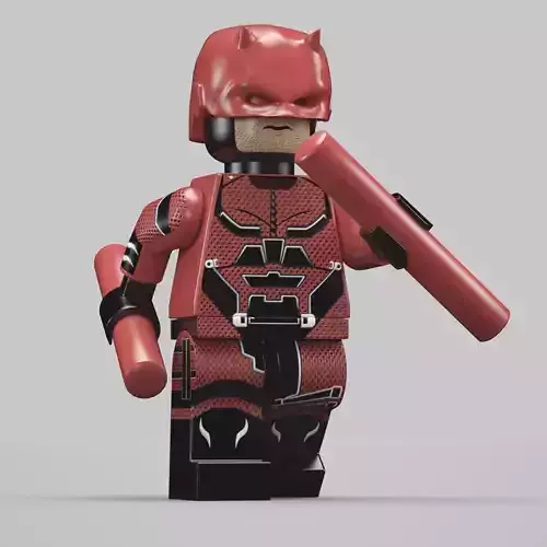 Daredevil Lego 3D model