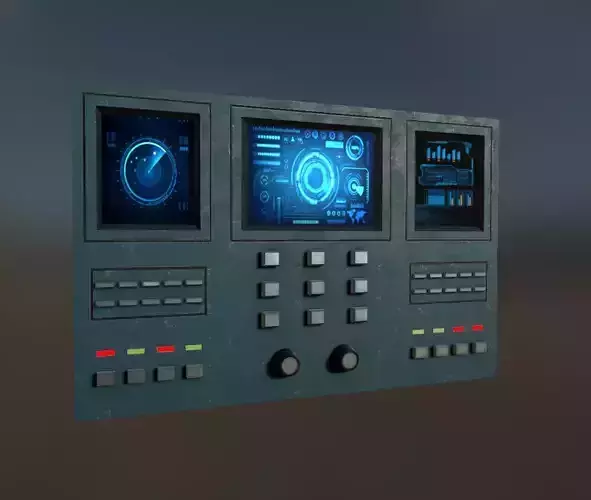 Sci-Fi Wall Panel