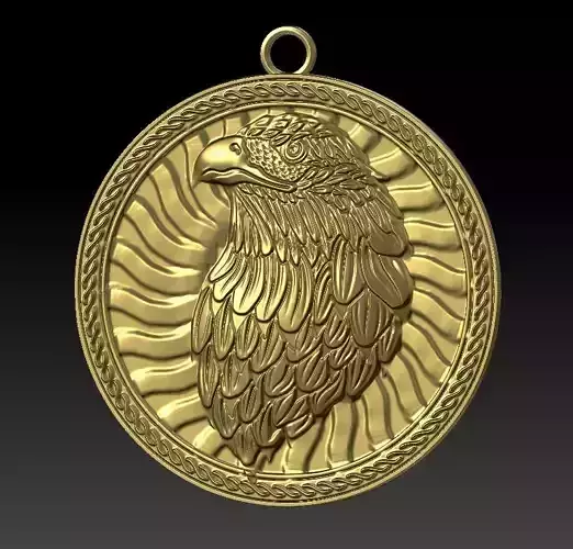 Eagle pendant 4
