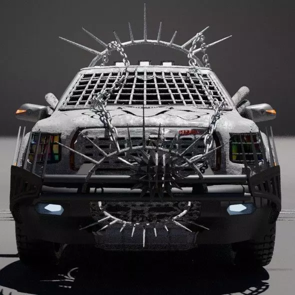 madmax car 3D model
