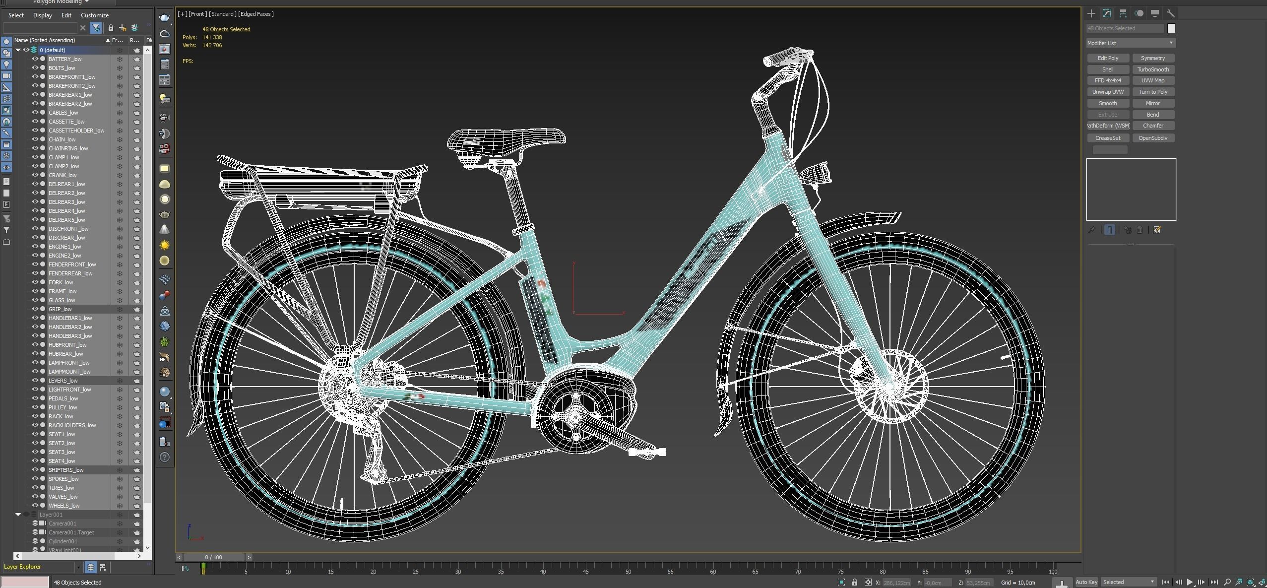 BIANCHI LONG ISLAND E-BIKE 3D MODEL 3D model_24