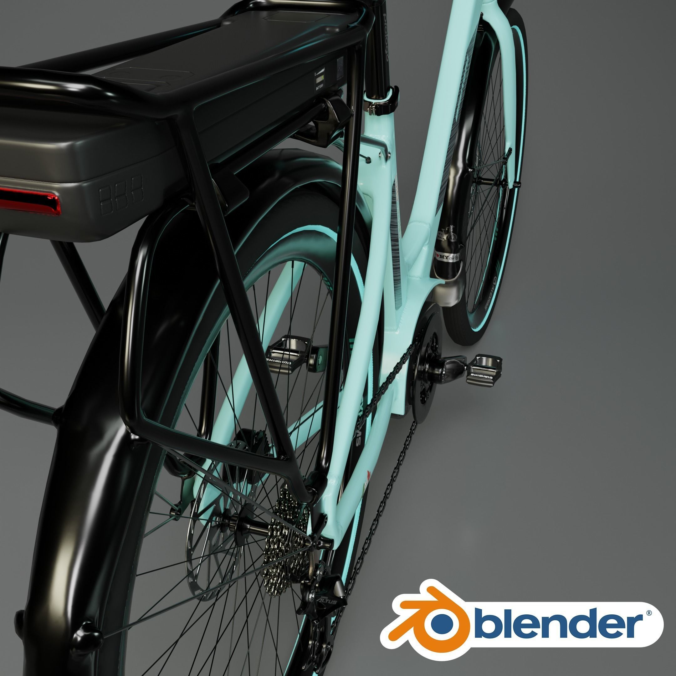 BIANCHI LONG ISLAND E-BIKE 3D MODEL 3D model_20