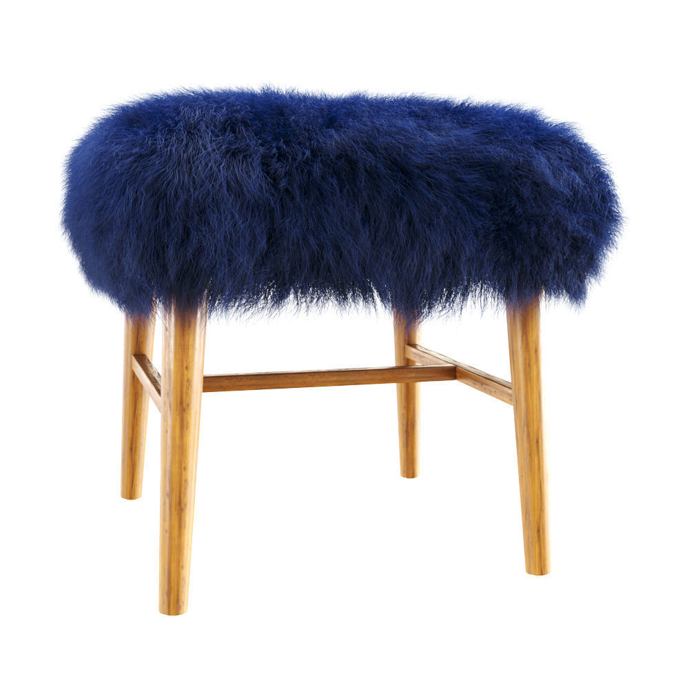 Nano Stool Ottoman 3D model_2