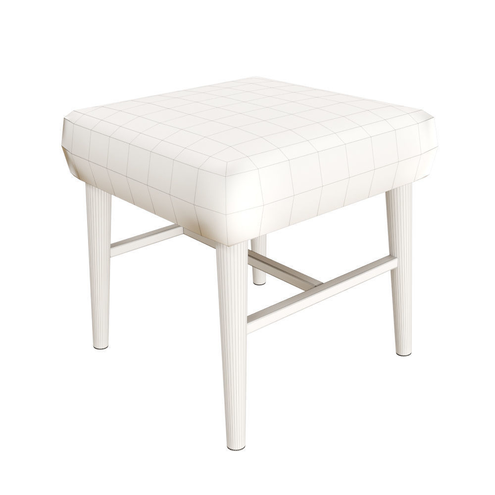 Nano Stool Ottoman 3D model_5