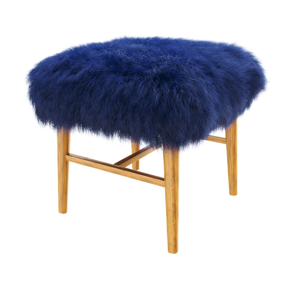 Nano Stool Ottoman 3D model_1