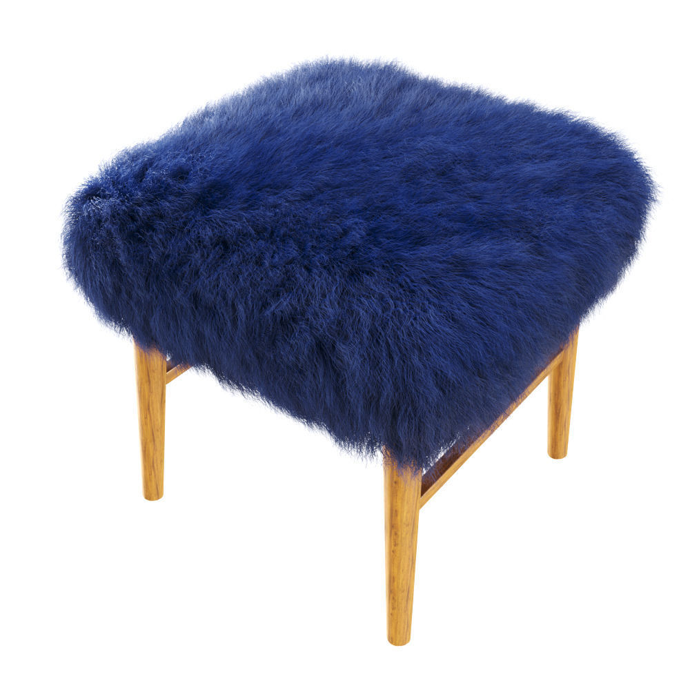 Nano Stool Ottoman 3D model_3