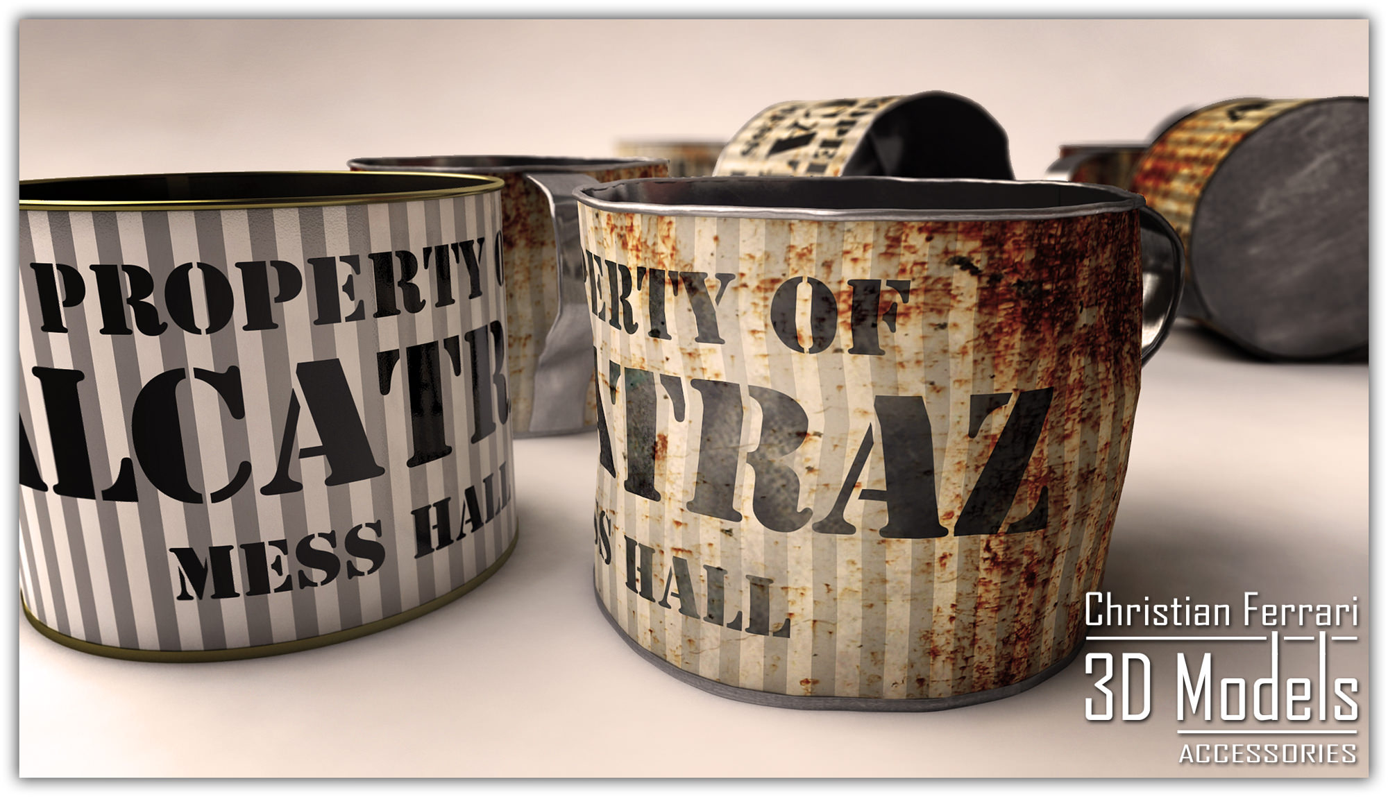 Alcatraz Tin Cup 3D model_9
