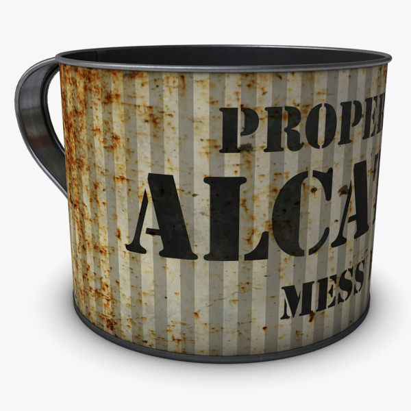 Alcatraz Tin Cup 3D model_1