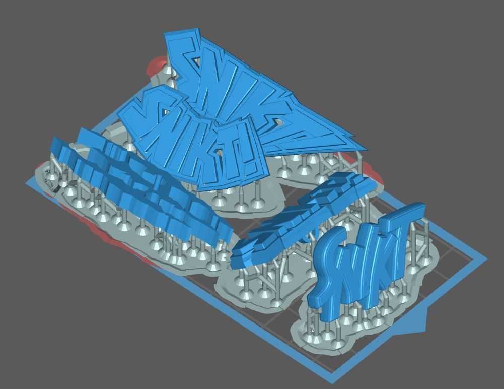 3D Snikt Effects for Marvel Legends Wolverine 3D print model_6