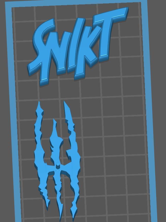 3D Snikt Effects for Marvel Legends Wolverine 3D print model_9