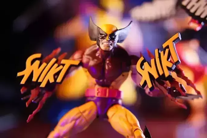 3D Snikt Effects for Marvel Legends Wolverine