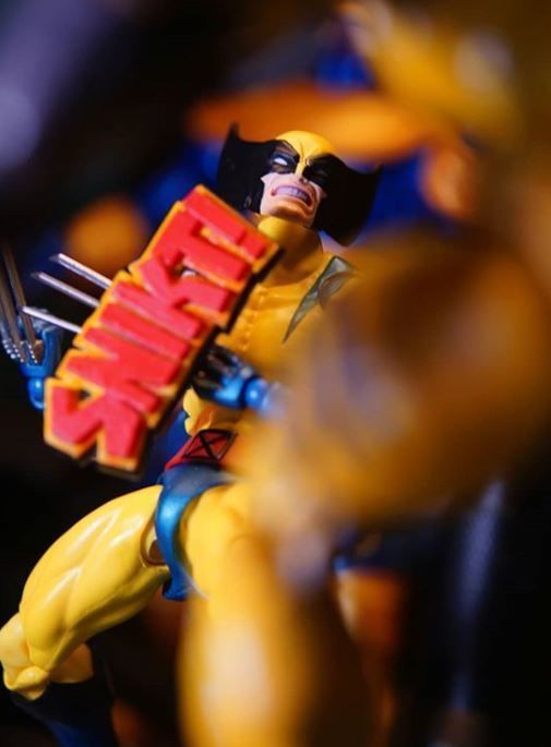 3D Snikt Effects for Marvel Legends Wolverine 3D print model_2