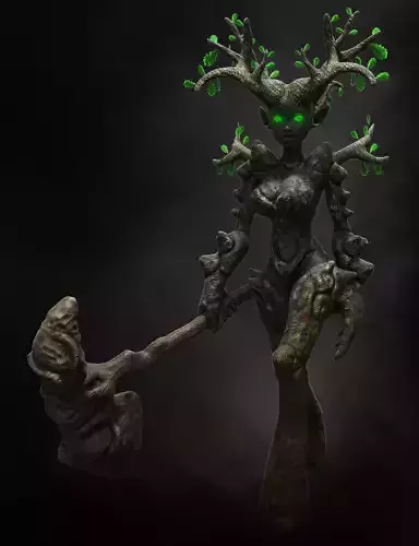 Female Earth Elemental