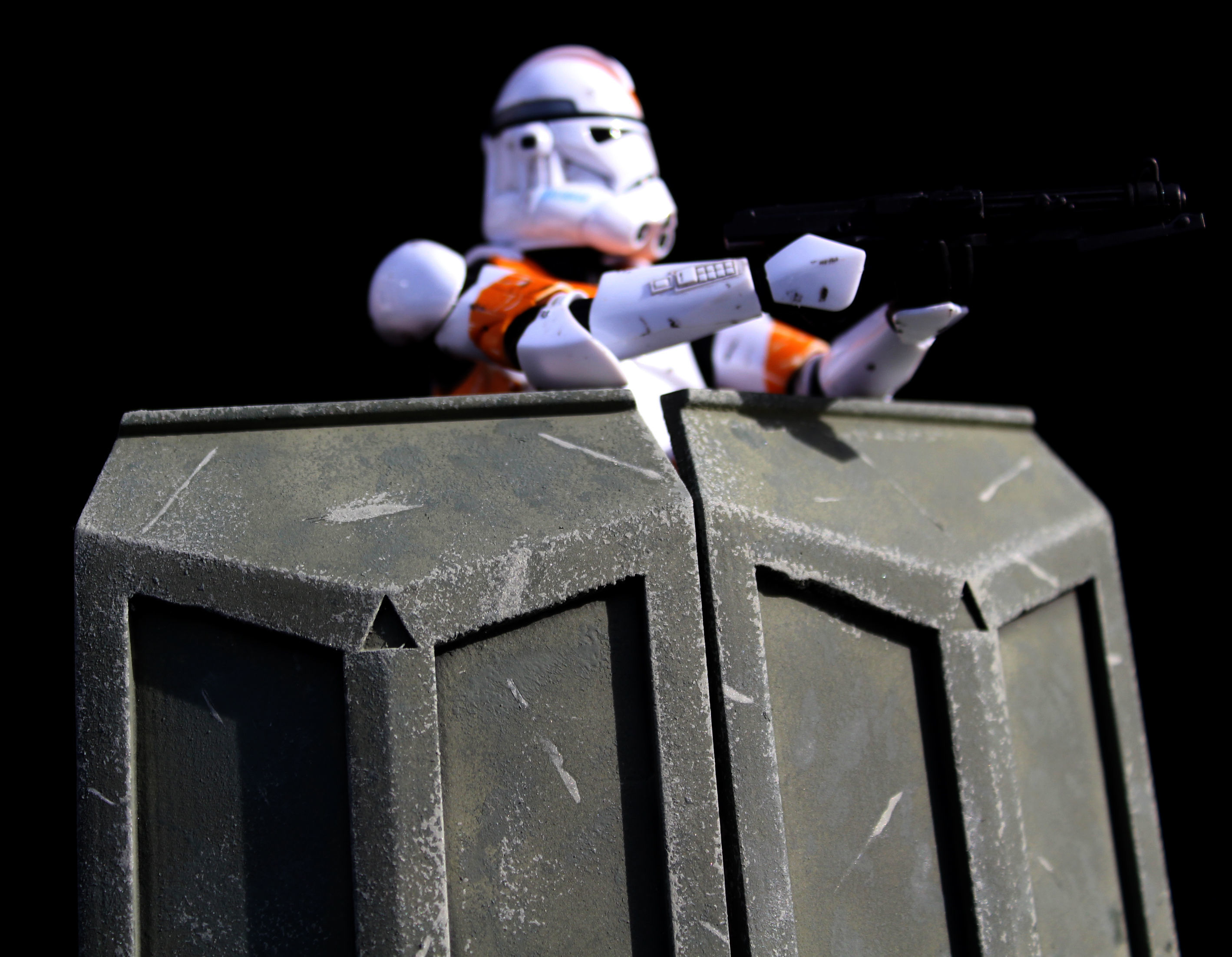 Kashyyyk barricade 1-6 scale Hottoys 3D print model_21