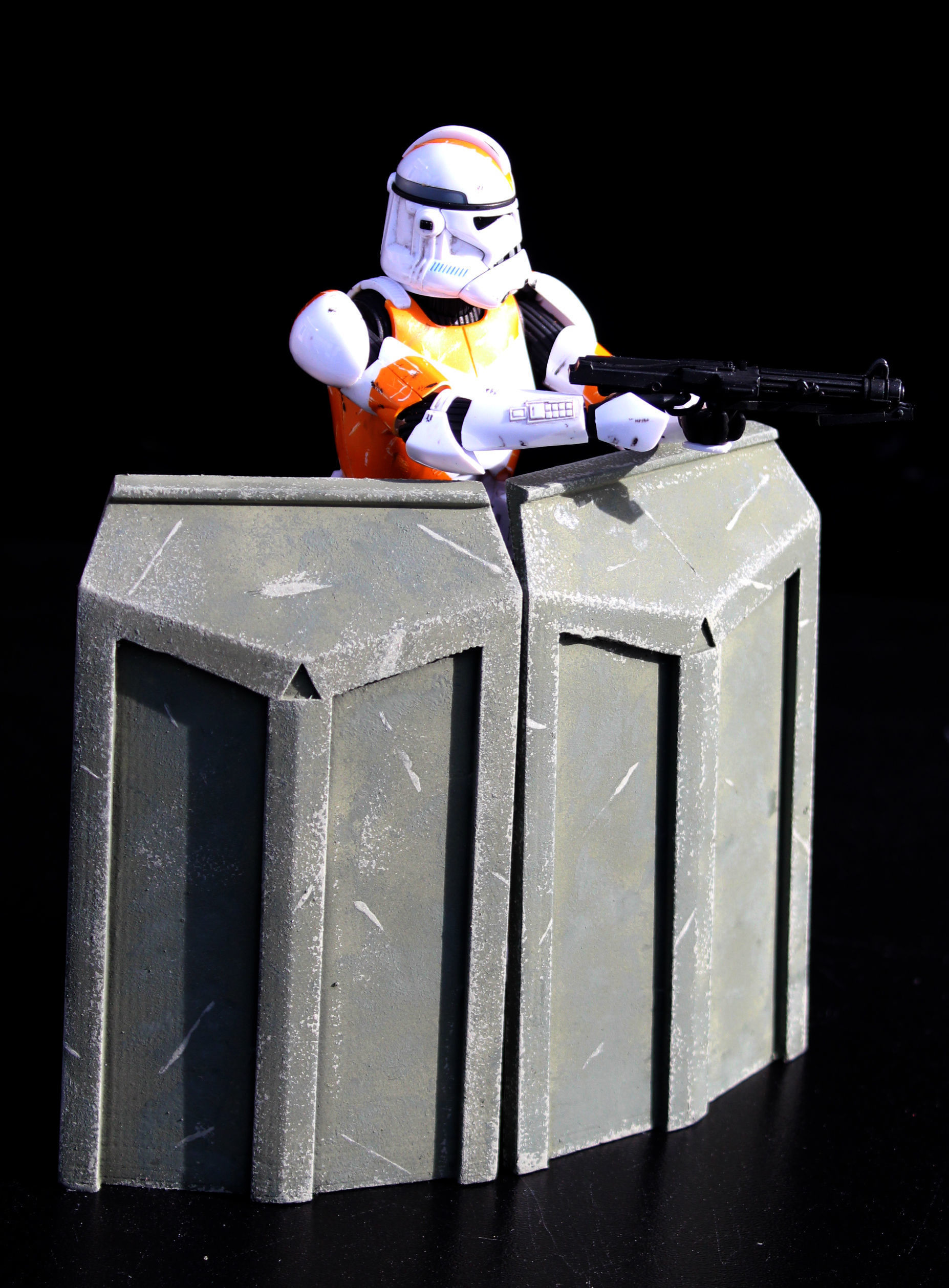 Kashyyyk barricade 1-6 scale Hottoys 3D print model_17