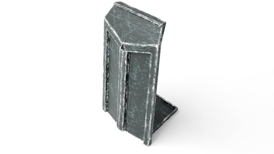 Kashyyyk barricade 1-18 scale Hasbro Kenner 3D print model_2