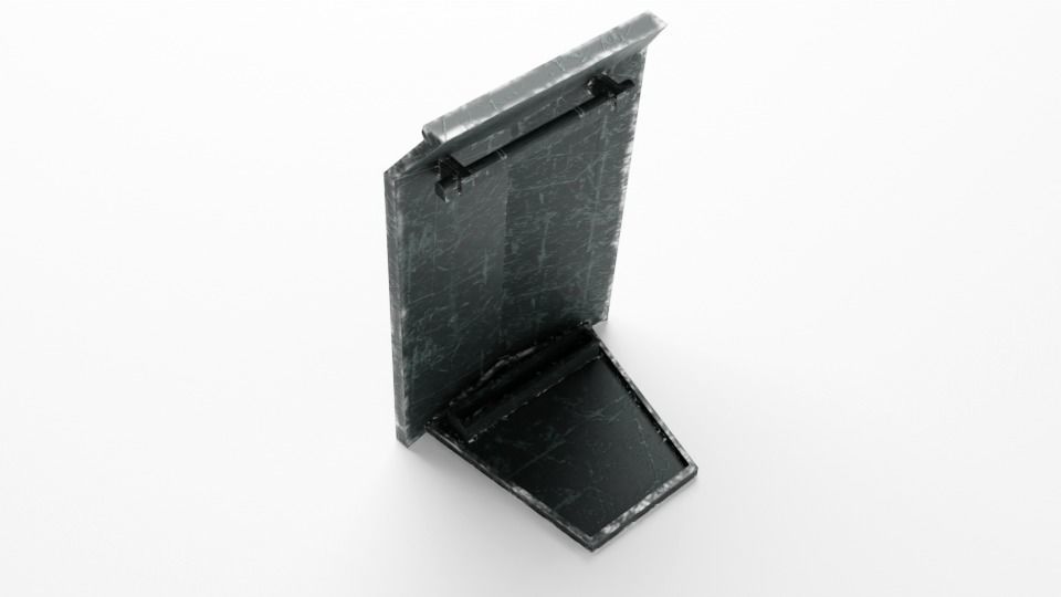 Kashyyyk barricade 1-48 scale 3D print model_3