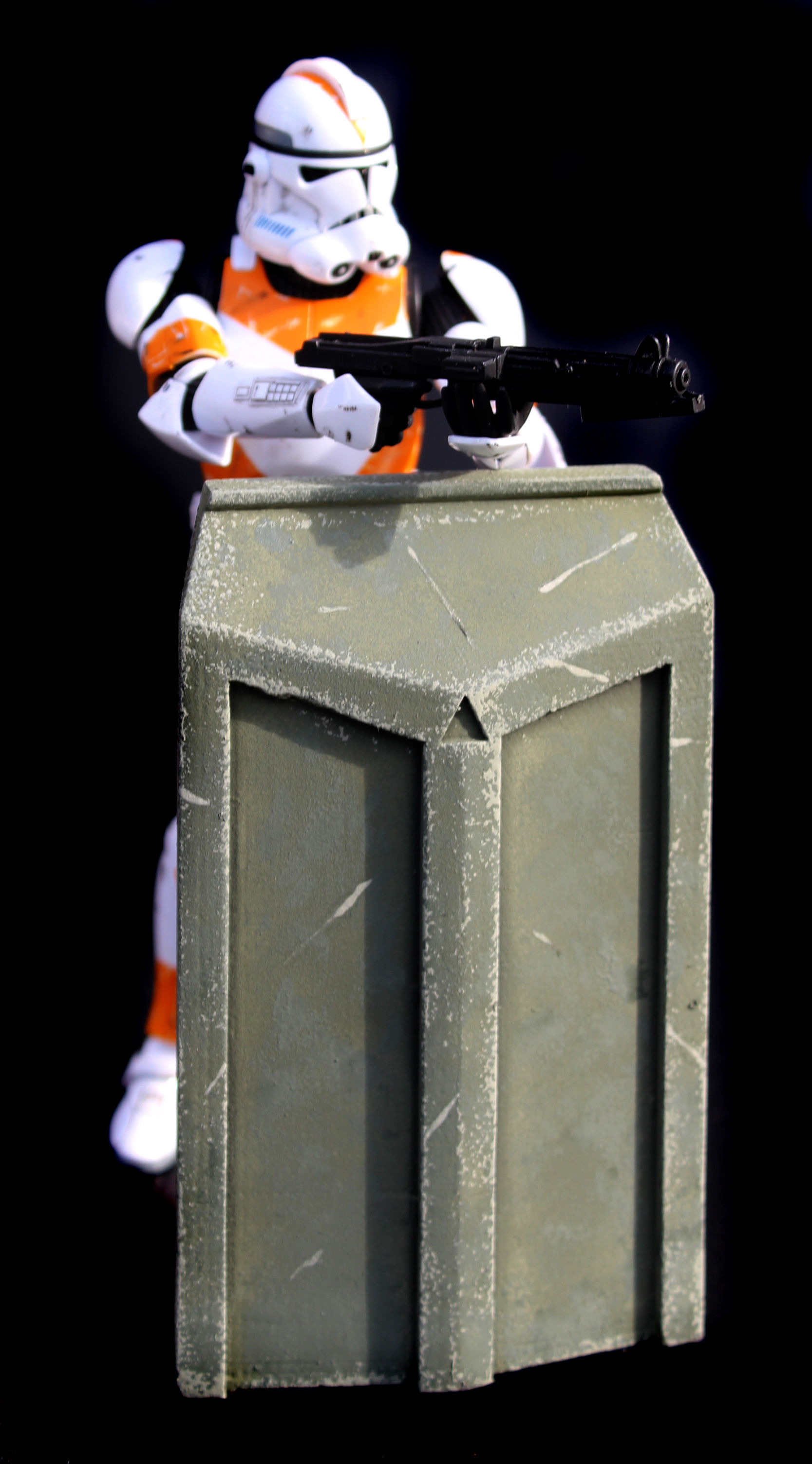 Kashyyyk barricade 1-48 scale 3D print model_14